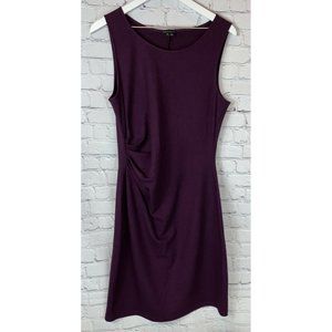 THEORY Meily K Womens' Burgundy 100% Wool Sleeveless Dress Size 12
